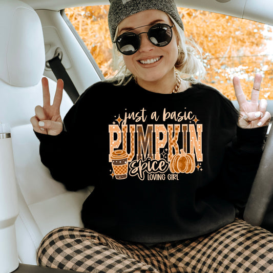 Just a basic pumpkin spice loving girl (light)