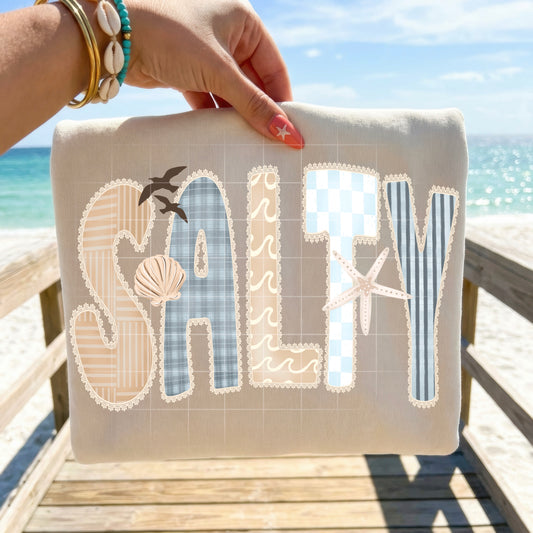 Salty Beach DTF Transfer