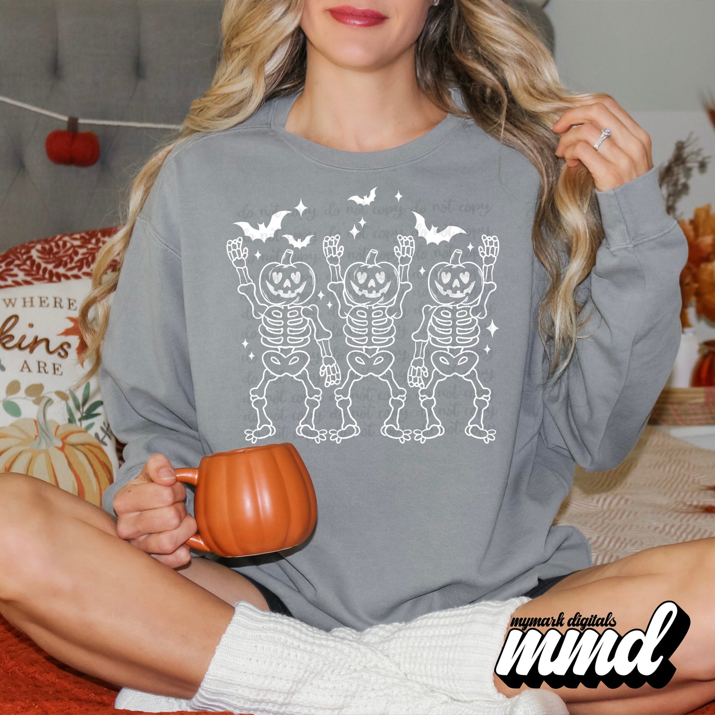 Pumpkin Skellies (white)