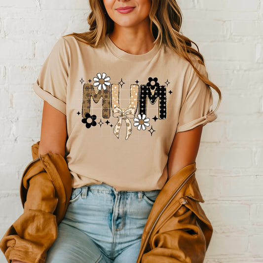 Boho Mum w/Bow