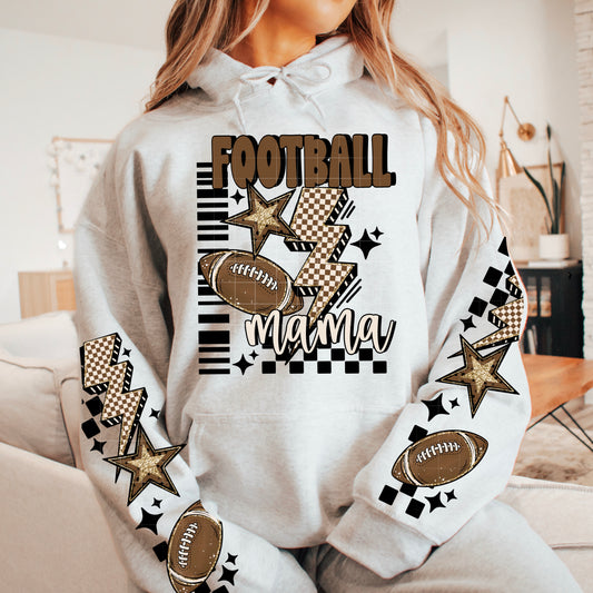 Football Mama DTF Transfer (sleeves)