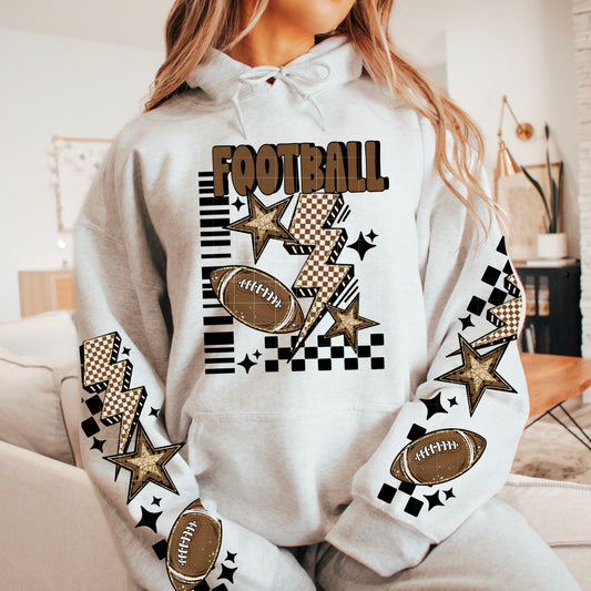 Football Retro Graphic DTF Transfer