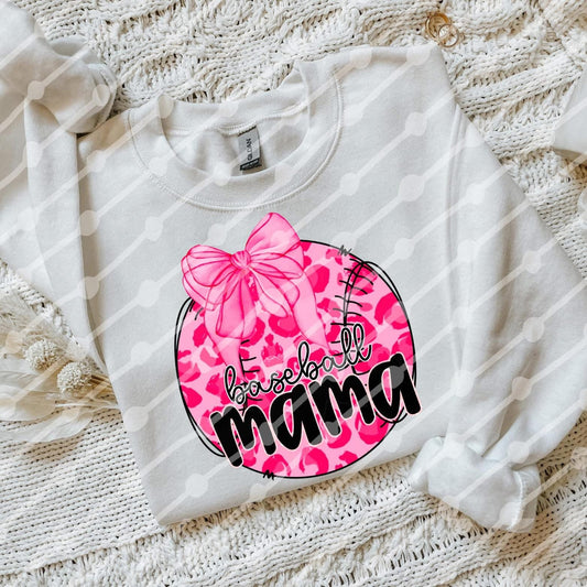 Baseball Mama (pink camo)