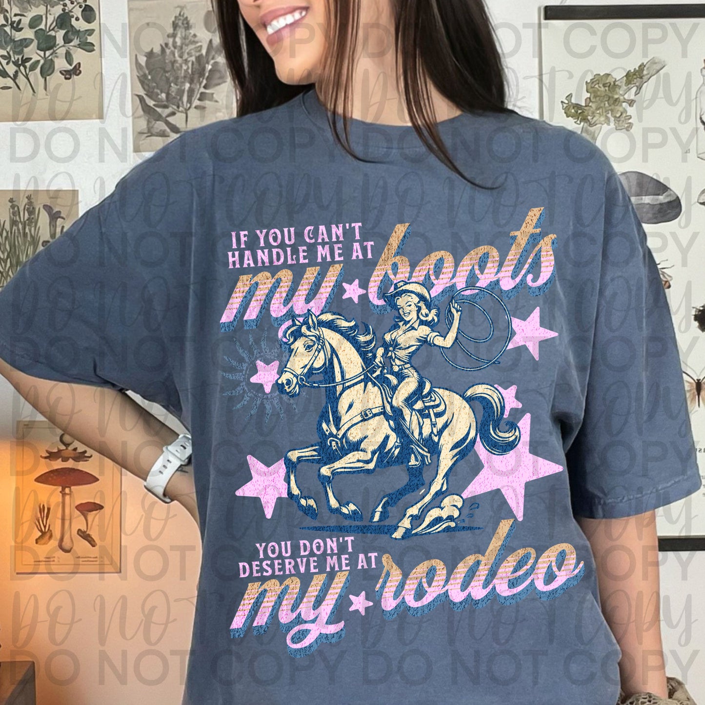 My Boots My Rodeo DTF Transfer