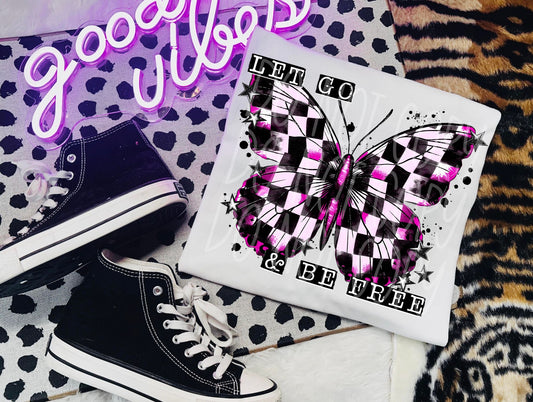 Let go & be free (butterfly)