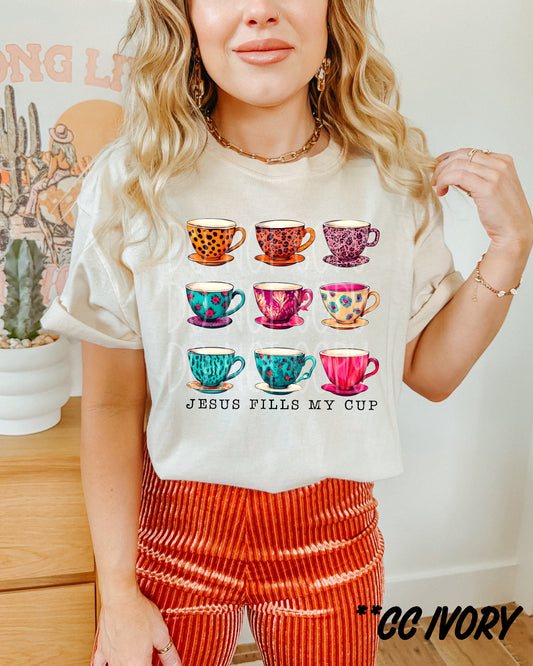 Jesus fills my cup