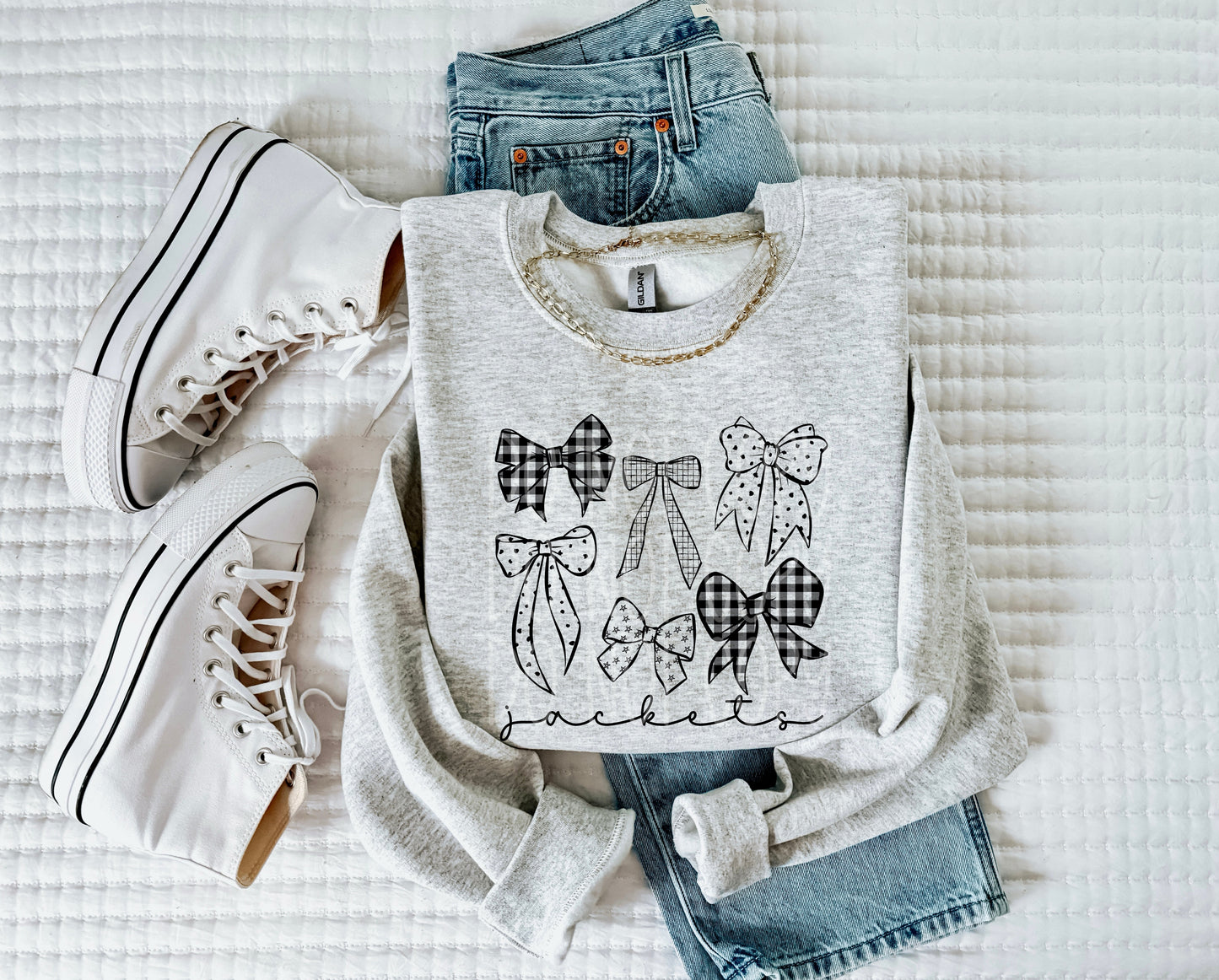 Jackets (black bows)