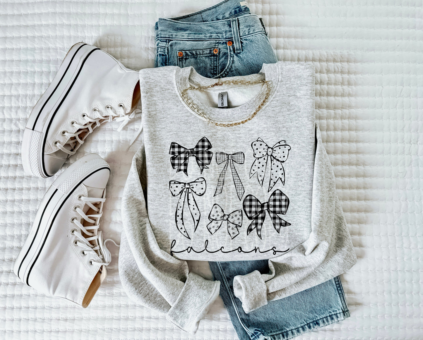 Falcons (black bows)