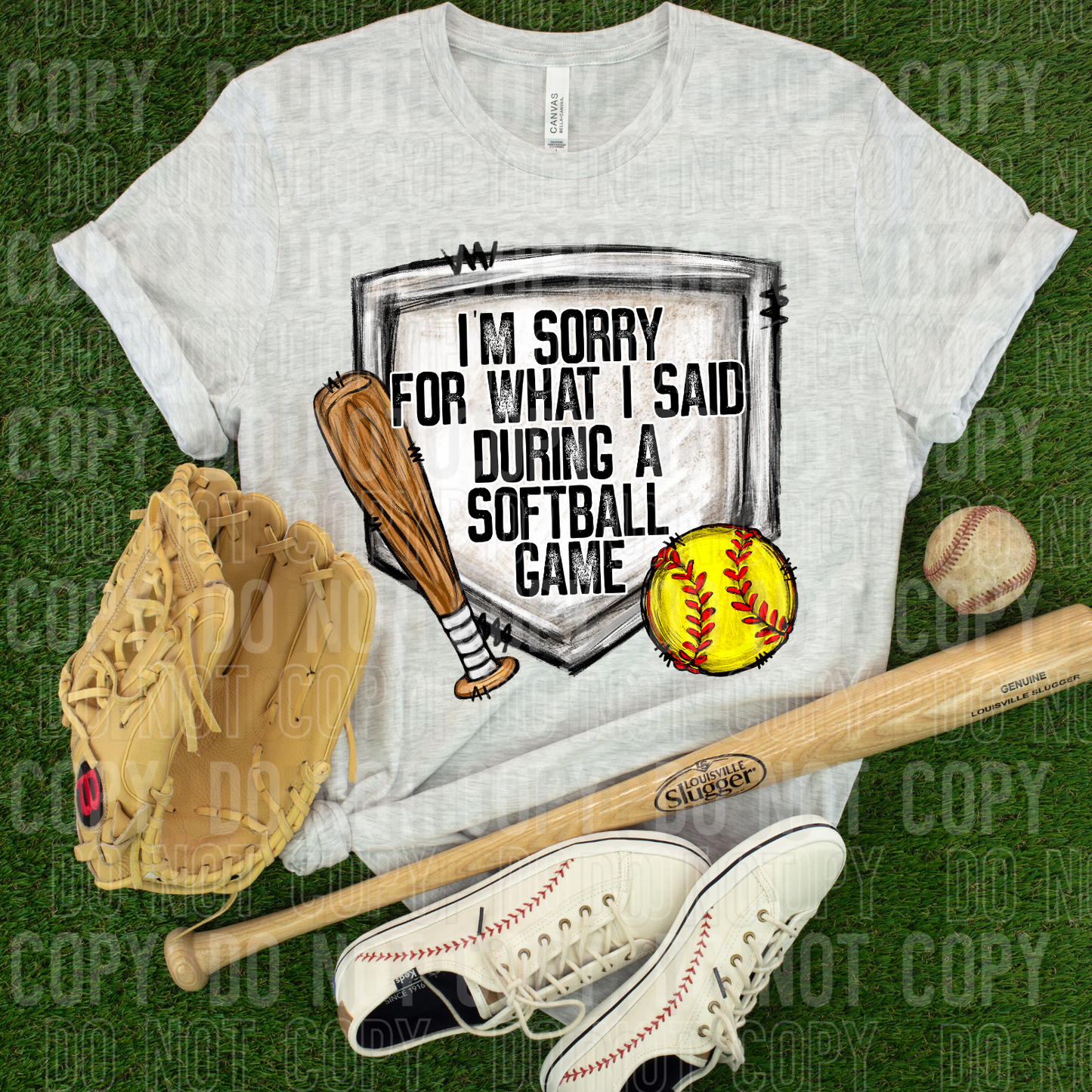 I'm sorry for what I said during a softball game