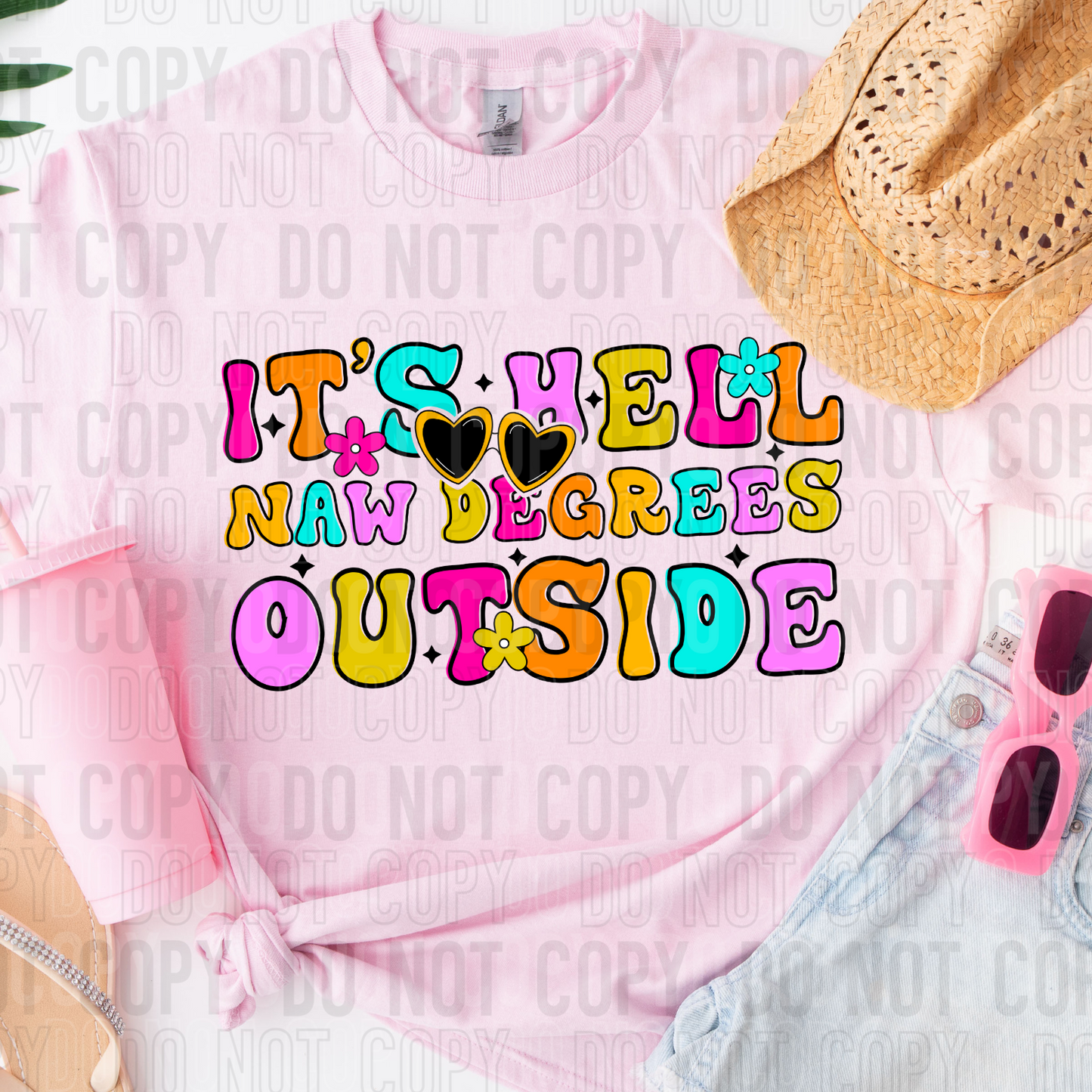 It's hell naw degrees outside