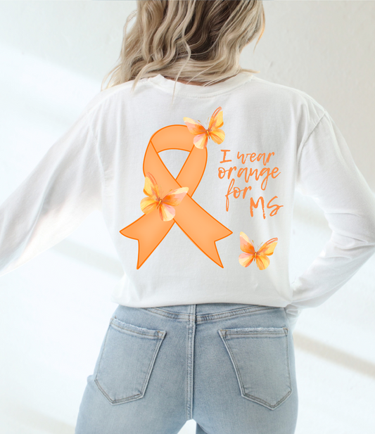 I wear orange for MS