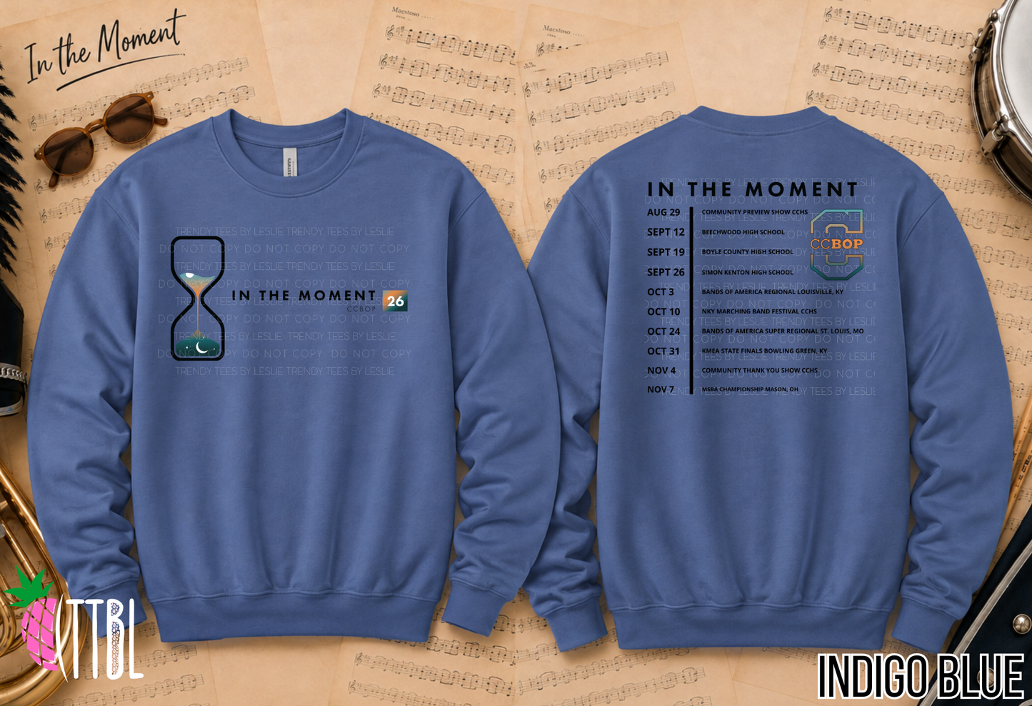 CCBOP In The Moment Show Shirt w/ Show Dates