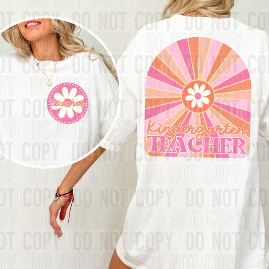 Kindergarten Teacher (back)