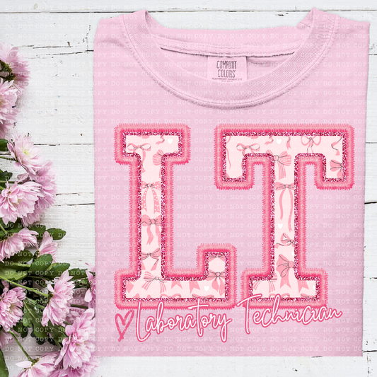 Pink Coquette Laboratory Technician