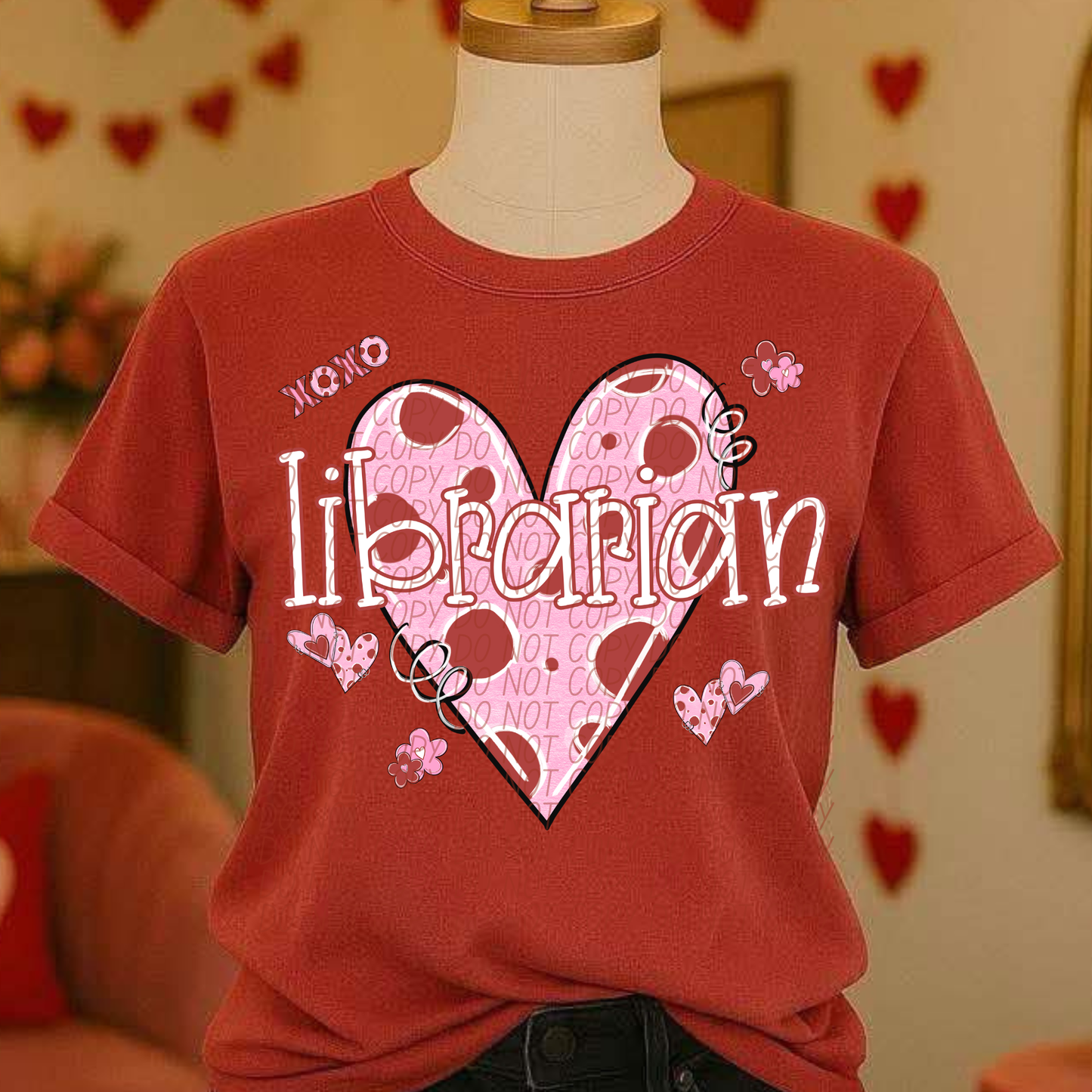 Librarian DTF Transfer