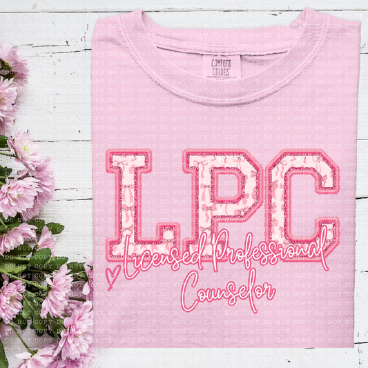 Pink Coquette Licensed Professional Counselor