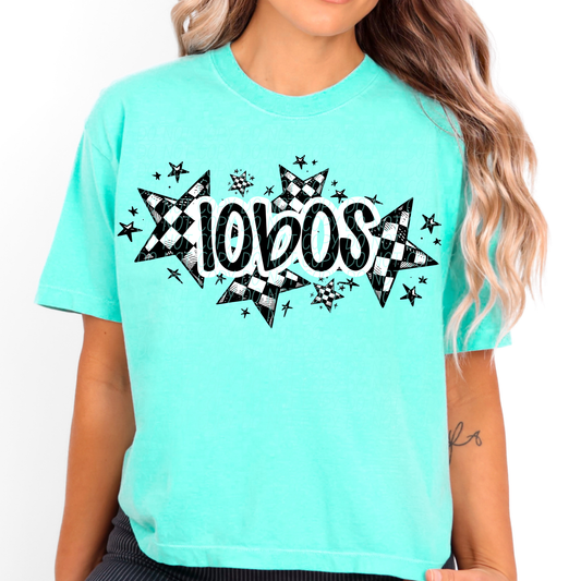 Lobos (checkered stars)