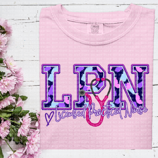 Licensed Practical Nurse (Perfectly Purple)