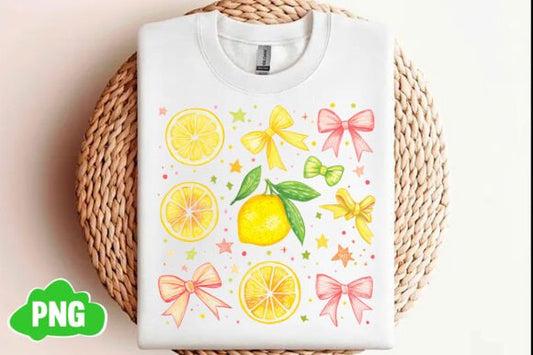 Lemon Collage w/Bows