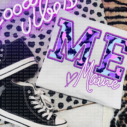 Maine (Perfectly Purple)