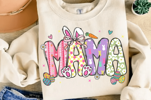 Easter Bunny Mama DTF Transfer