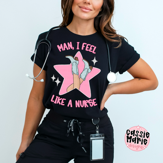 Man I feel like a nurse