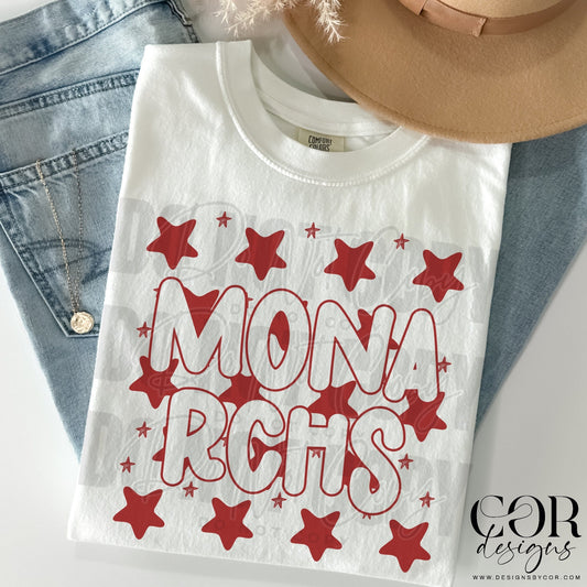 Monarchs (maroon stars)