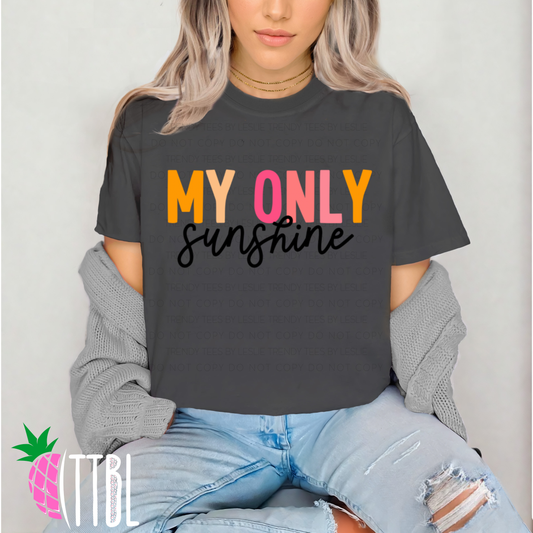 My only sunshine (black)