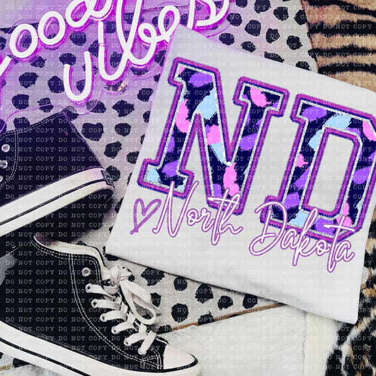 North Dakota (Perfectly Purple)