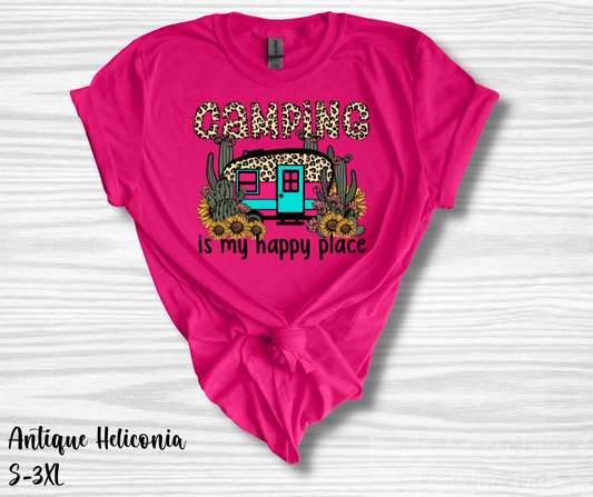 Leopard Camping is my Happy Place