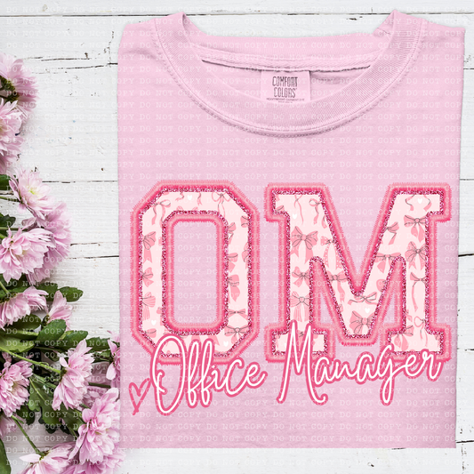 Pink Coquette Office Manager