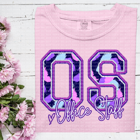 Office Staff (Perfectly Purple)