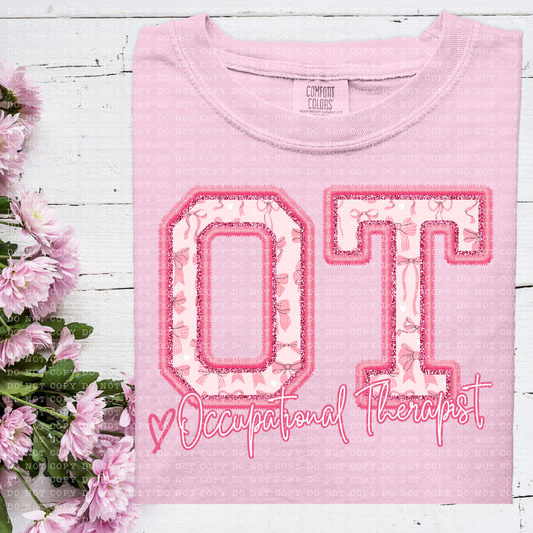 Pink Coquette Occupational Therapist