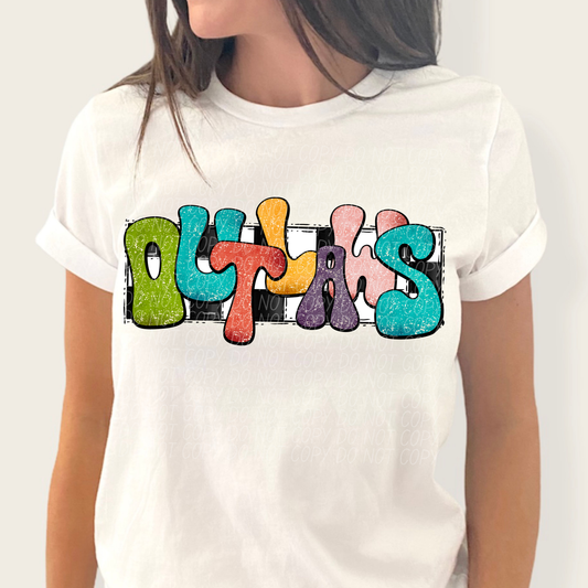 Outlaws (retro rainbow)