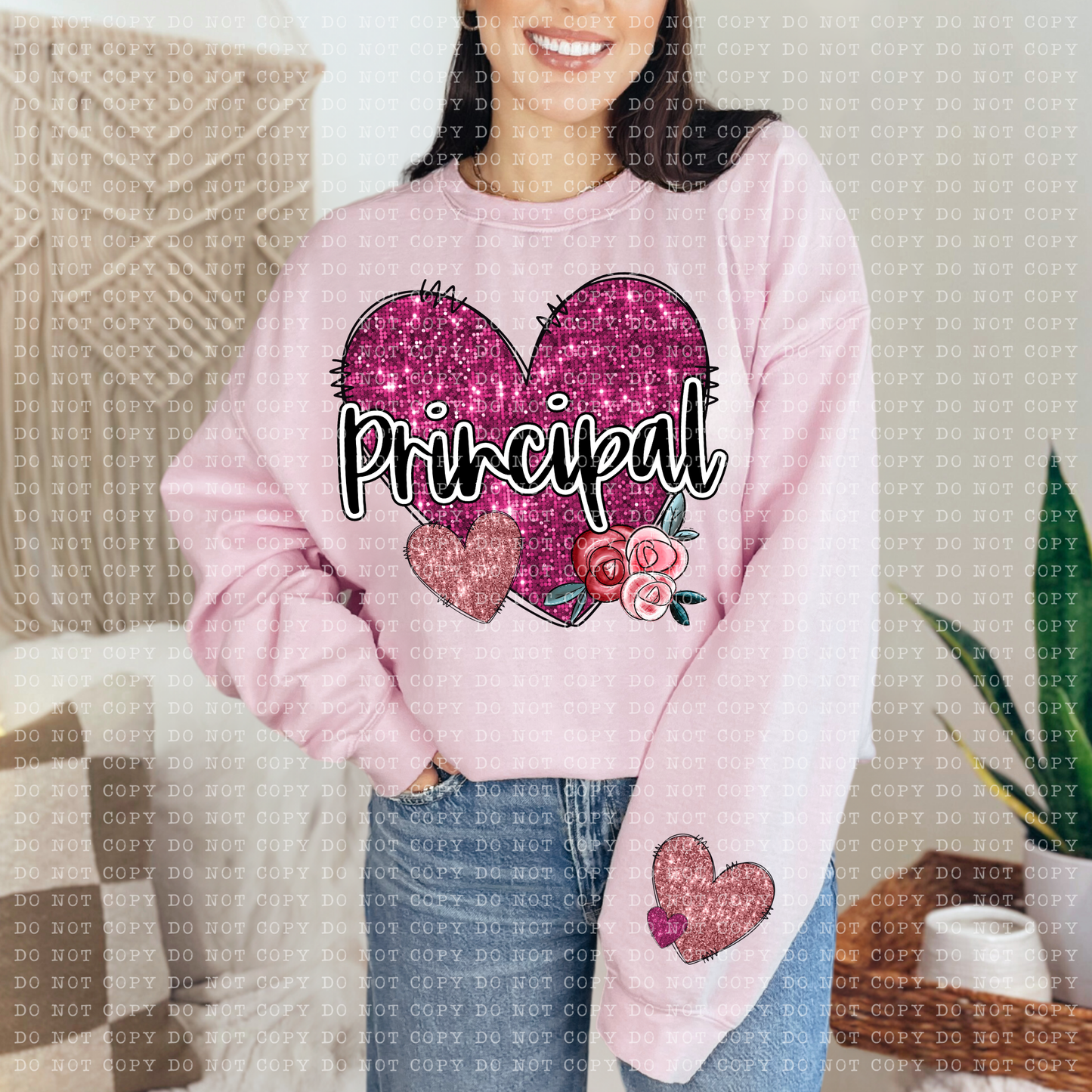 Principal Heart DTF Transfer