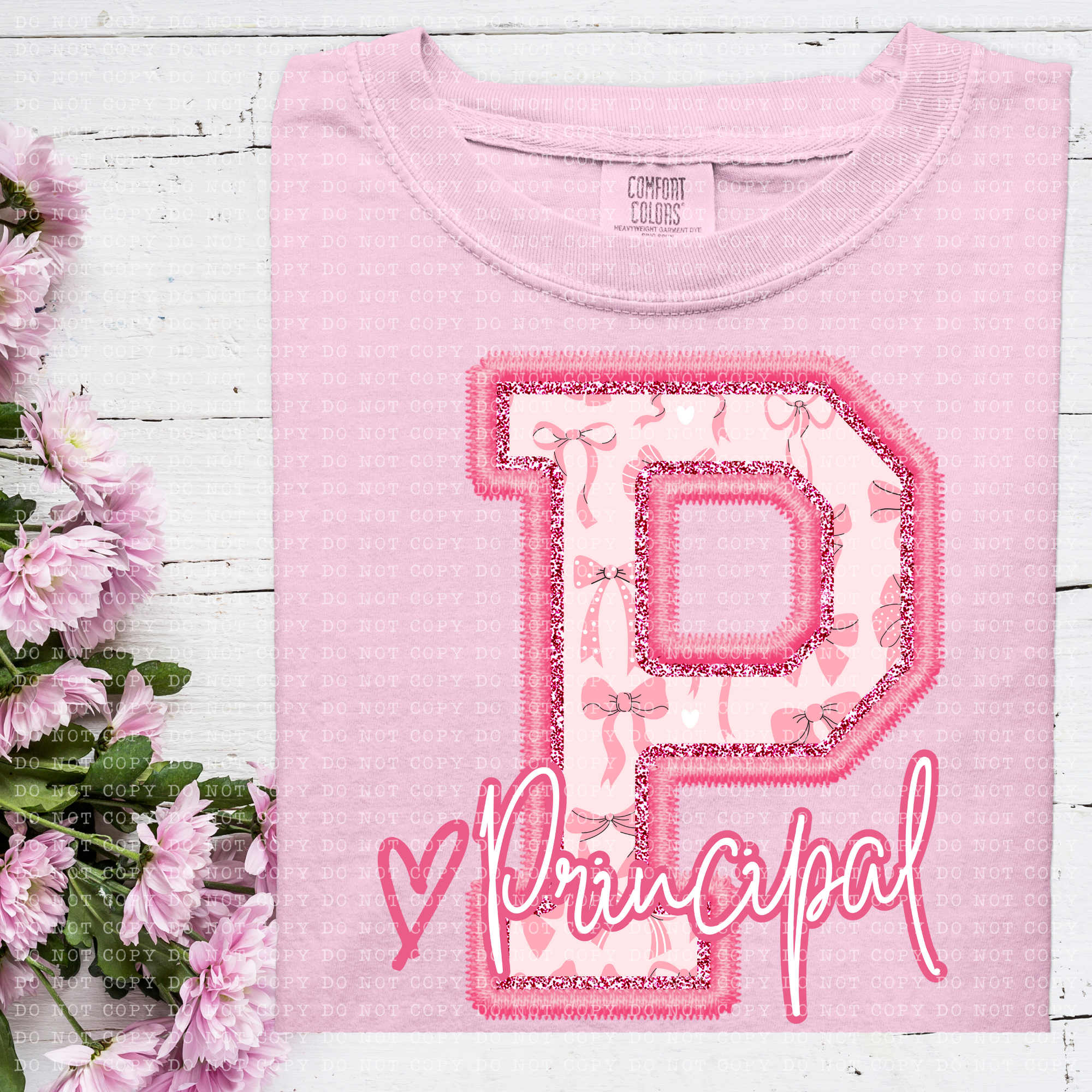 Pink Coquette Principal – trendyteesbyleslie