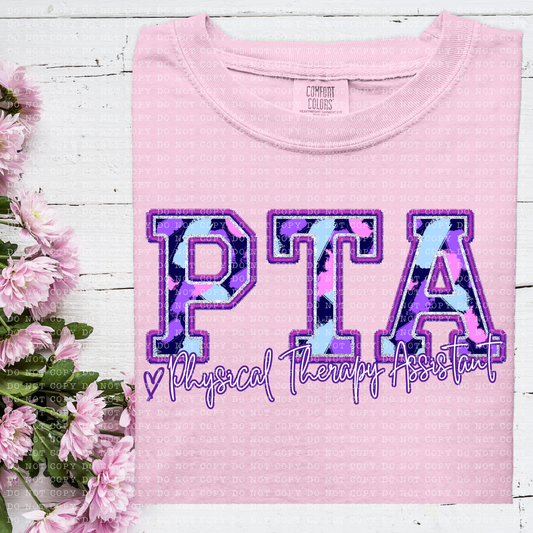 Physical Therapy Assistant (Perfectly Purple)