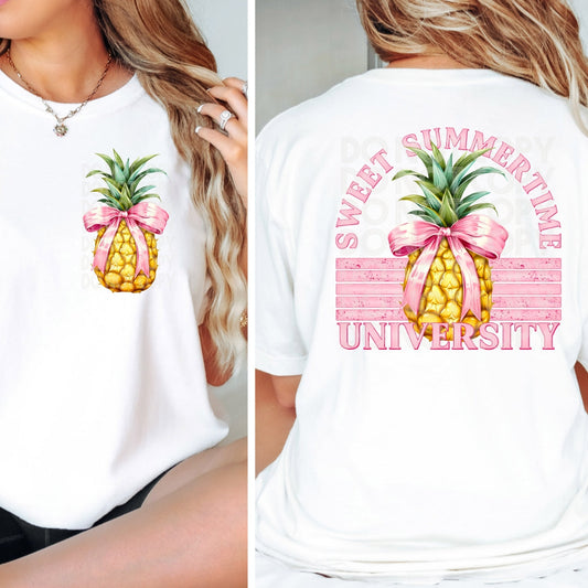 Sweet Summertime University (back)