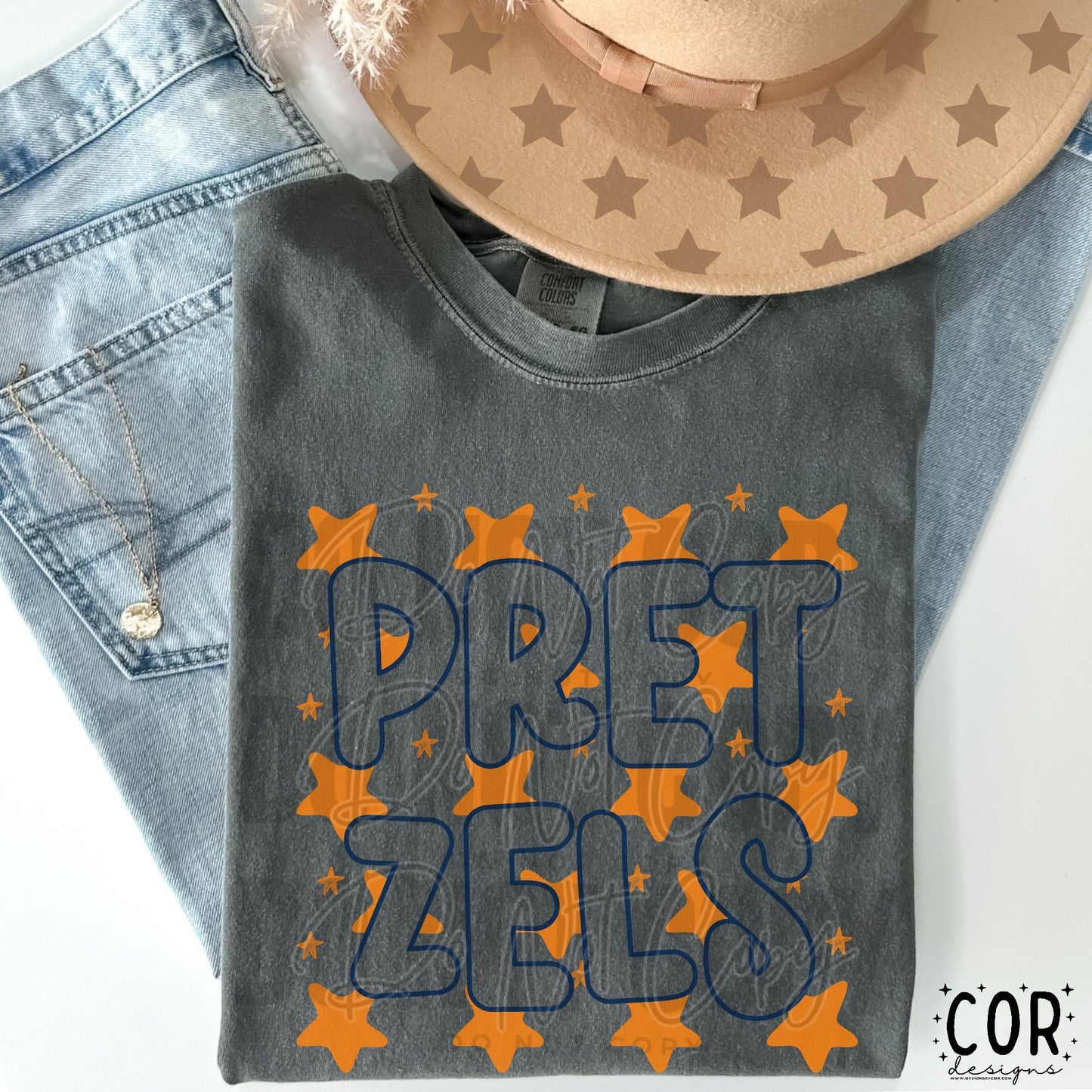 Pretzels (orange stars)