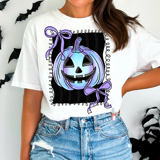 People neon pumpkin
