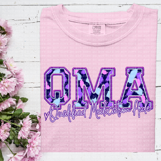 Qualified Medication Aide (Perfectly Purple)