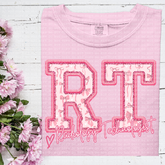 Pink Coquette Radiology Technologist