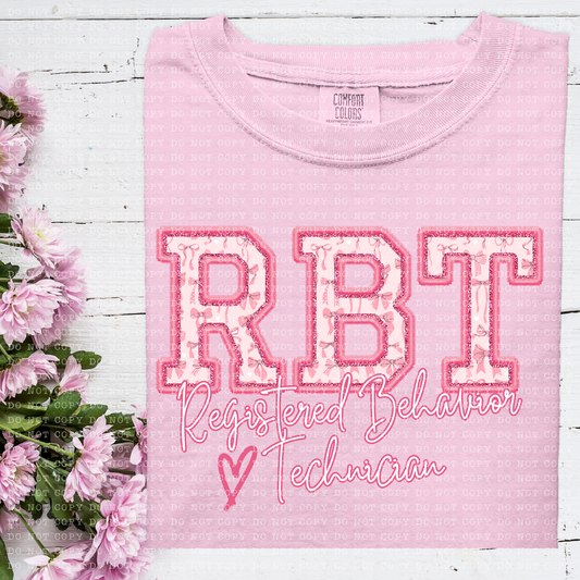 Pink Coquette Registered Behavior Technician