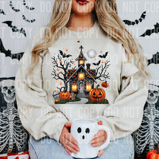 Rhinestone Haunted House