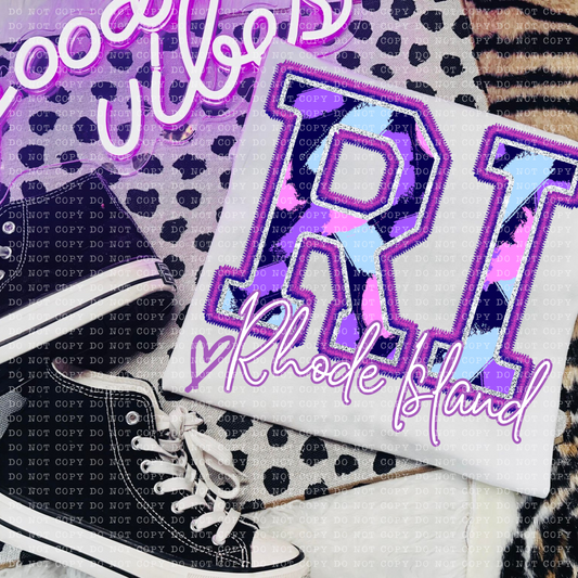 Rhode Island (Perfectly Purple)