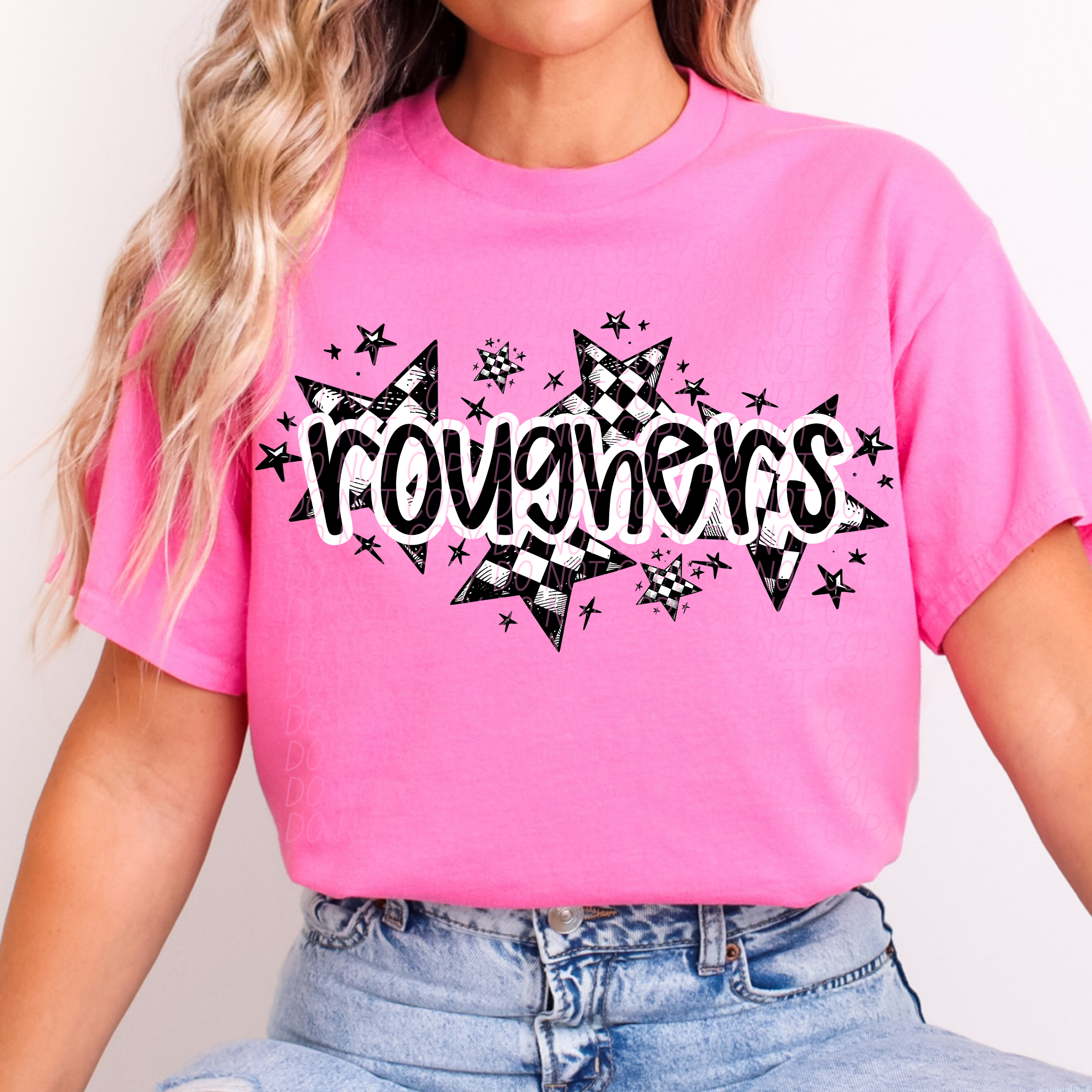 Roughers (checkered stars) – trendyteesbyleslie