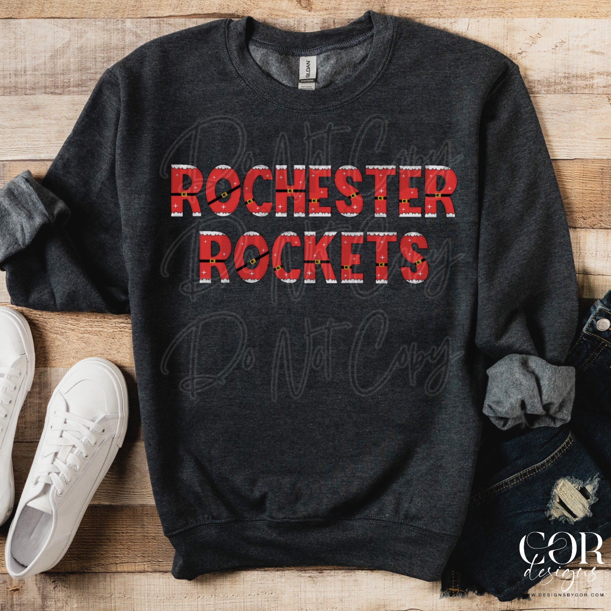 Rochester Rockets (santa letters) – trendyteesbyleslie