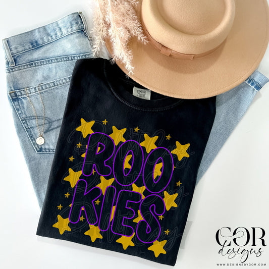 Rookies (yellow stars)