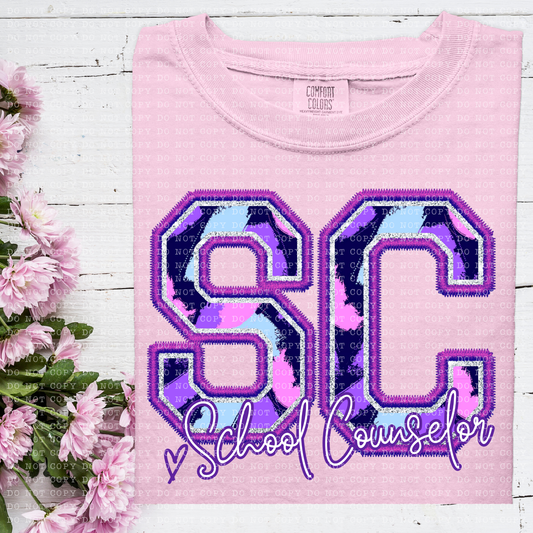 School Counselor (Perfectly Purple)
