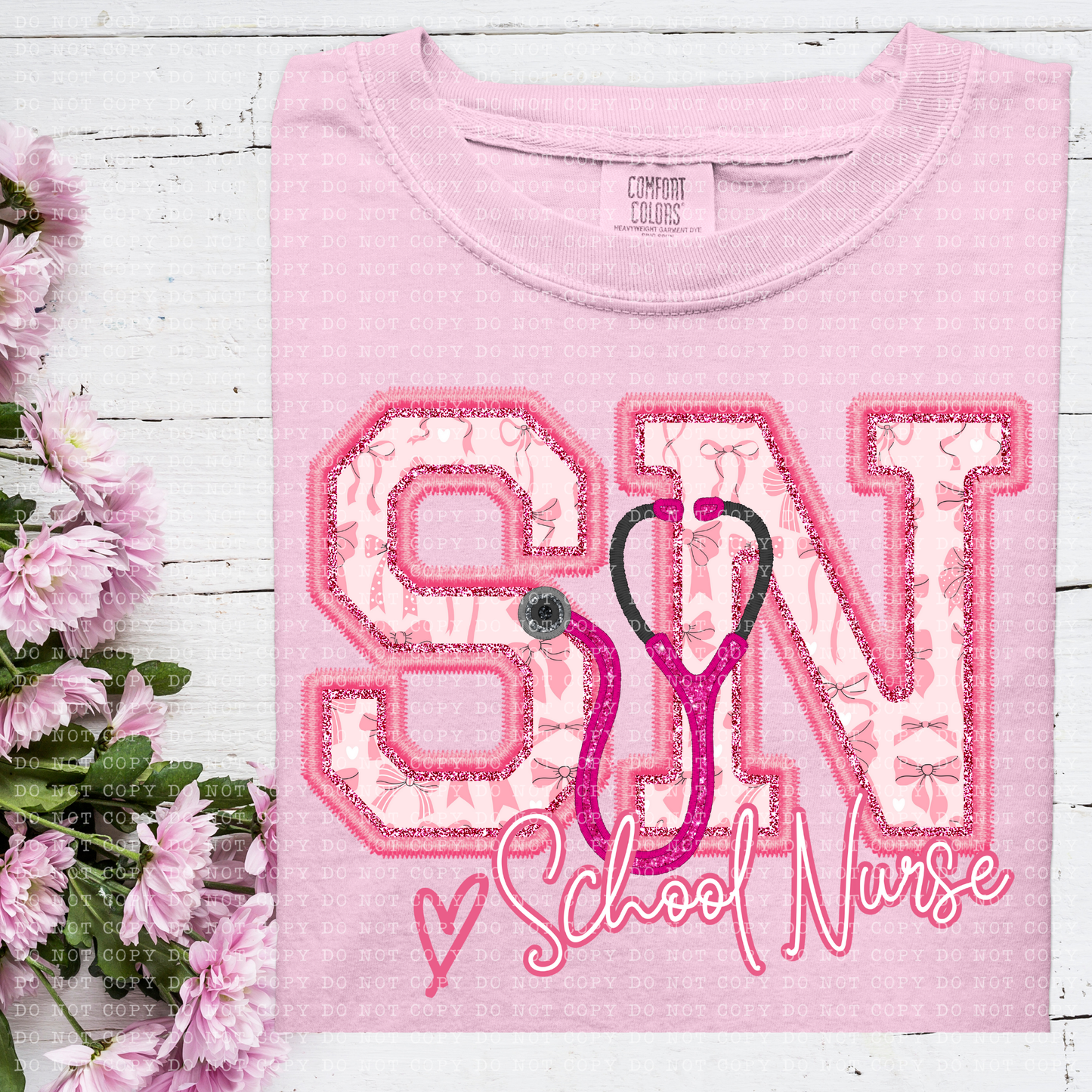 Pink Coquette School Nurse